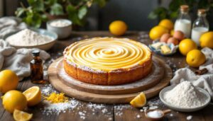 Torta Nua girella al limone: la spirale di crema che rimane morbida anche il giorno dopo