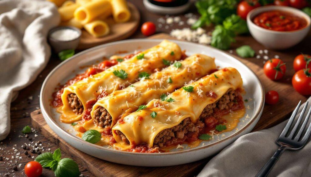 Quando la voglia di un piatto sostanzioso si fa sentire, i cannelloni di carne al forno salvano la cena