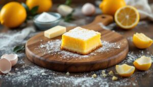 Quadrotti soffici al limone: il dessert morbido e delicato ideale per chiudere il pasto