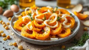 Zucca in saor: l’antipasto agrodolce che migliora dopo una notte in frigo