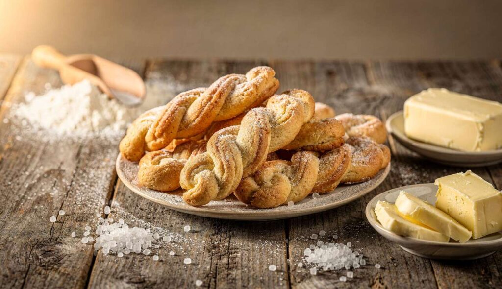 Torcetti al burro: la ricetta dei dolcetti tipici del Piemonte e della Valle d’Aosta