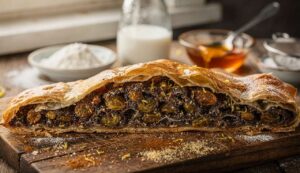 Strudel ai semi di papavero, che non si rompe – ricetta casalinga passo dopo passo
